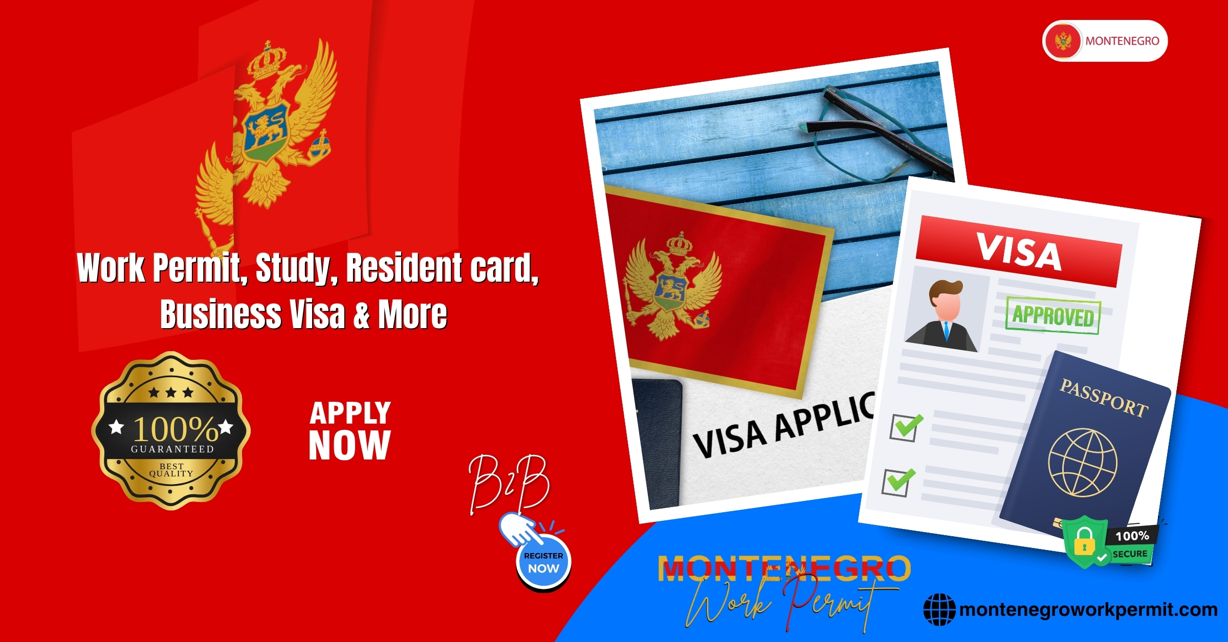 Discover New Opportunities: Montenegro Work Permit and Business Resident Visa Requirements for Citizens of Dominica