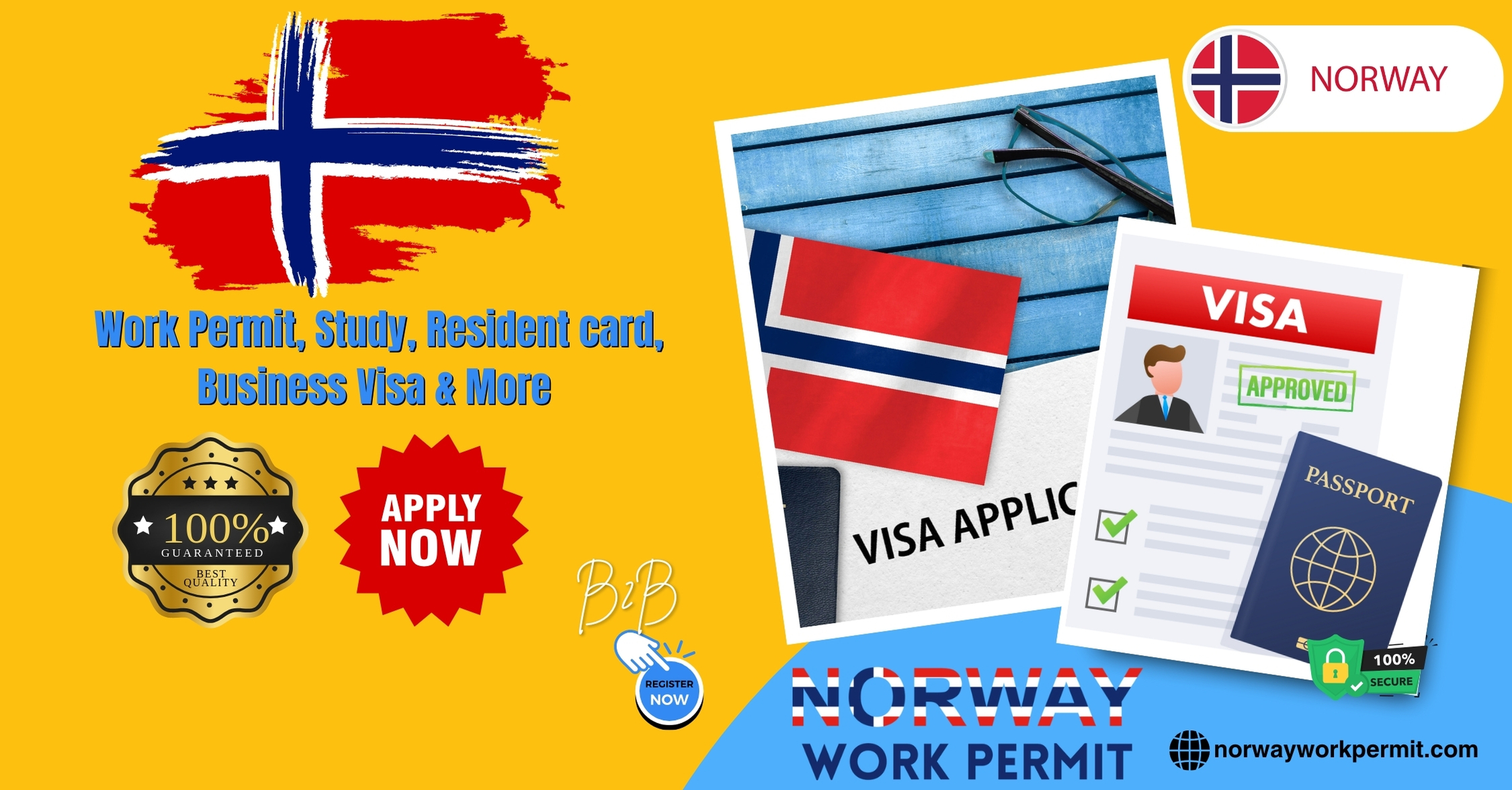 Navigating the Norway Work Permit Visa and Business Resident Visa Requirements for Mauritanian Citizens